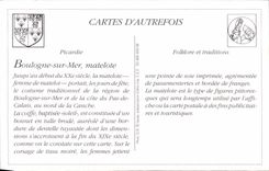 REPRO Boulogne sur Mer Matelote Folklore Costume Coiffe