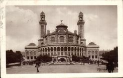 CPSM Small Tables of Paris the palate of Trocadero Built by Davioud and Bourdais