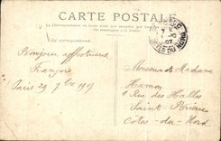 CPA Paris La Seine vue Du Pont de La Concorde Tour Eiffel