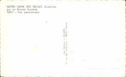 CPA Our Lady Of Snows By the Country house Panoramic View