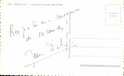 CPA Nimes Les Arenes Romaines Vues La Nuit