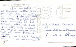 CPA La Corniche D'Or La Cote Rocheuse