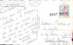 CPA la dimension “Niza de las cascadas azules del castillo