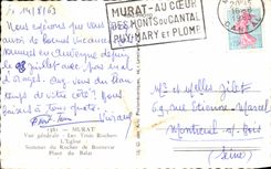 CPA Murat View the Three Rocks the Church top of the Rock of Bonnevte Places of Balat