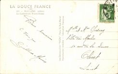 CPA Moulins the Cathedral Our Lady