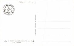 Montaje co de CPA Odile la terraza