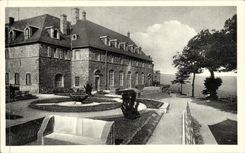 Montaje co de CPA Ataque frontal norteno de Odile la terraza grande del convento