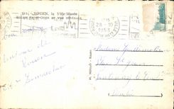 CPA Rouen the City Museum Church Saint Ouen and View