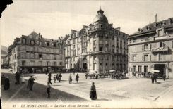 CPA the Mount Gilds the Place Michel Bertrand