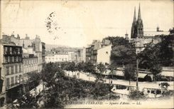 CPA Clermont Ferrand Public garden of Assas