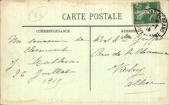 CPA Clermont Ferrand Public garden of Assas