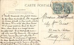 Fuente de la margarita de CPA Chatel Guyon