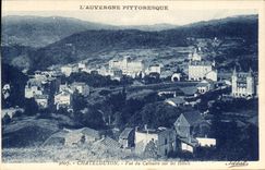 CPA Chatel Guyon visto del martirio en los hoteles