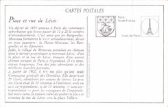 REPRO Paris Station of the Slow trains Places and street of Levis