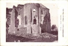 CPA Hebuternes L'Eglise au 5 mars 1915