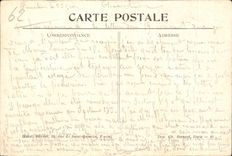 CPA Hebuternes L'Eglise au 5 mars 1915