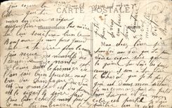 CPA Aspect d'un coin de Carency apres la victoire francaise Militaria 