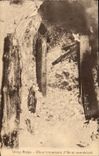 CPA Vimy Ridge Obus traversant 3m50 et non eclate Militaria