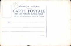 CPA Paris the sky Montmartre Spectacle Devil