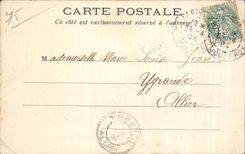 CPA Paris Theatre du Chatelet Tour St Jacques Theatre Sarah Bernhardt