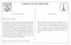 REPRO Paris vista en el jardin de TuileriesLouvre