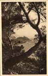 CPA La Cote d'Azur Le Cap Ferrat Vu A Travers Les Pins d'Alep