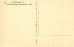 CPA La Cote d'Azur Le Cap Ferrat Vu A Travers Les Pins d'Alep