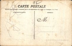 CPA Paris Inondations 1910 Rue de Bercy prise Boulevard Diderot