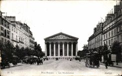 CPA Paris Royal Street the Madeleine