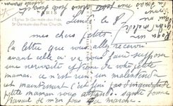 CPA Paris the Church German St of Near