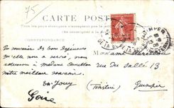 CPA Paris La Rue de Rivoli Statue de Jeanne d'Arc