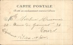 CPA Paris Entrance of the Park Heaps