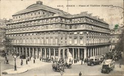 CPA Paris Places and French Theater