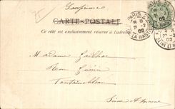 CPA Paris Church Saint Germain of Close Bicycle