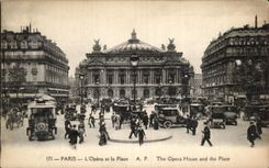 CPA Paris Opera and places it