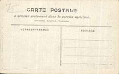 CPA Paris Inonde Pont de l'Archeveche Inondations 1910