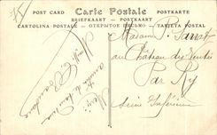 CPA Paris At the Beginning Of the Century a Walk in the Airship Zeppelin Trocadero Balloon