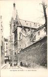 CPA the Church of Paris Saint Severin Children