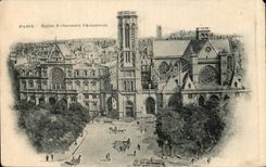 CPA Paris Eglise St Germain l'Auxerrois