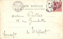 CPA Avoids of Versailles Bassin of Marmousets Angelots