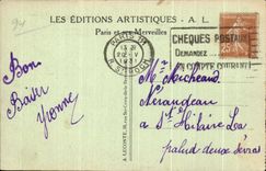 CPA Paris La Conciergerie Bateaux Chocolat menier 