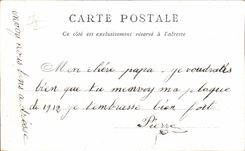 CPA Hotel De Ville Bon Marche Paris Marche aux fleurs 