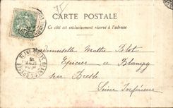 CPA Paris Rue St Martin Tramway