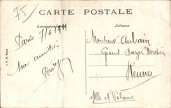 CPA Paris Hotel de Ville et Pont d'Arcole Peniche