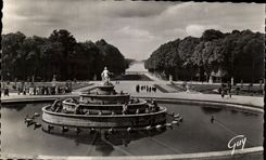 CPSM Versailles And Its Wonders Park of the Castle the Basin of latone Green Tips and the large Canal