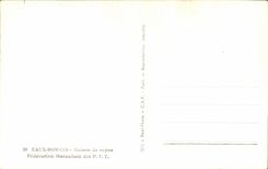 CPSM Good Water Convalescent home Mutualist Federation of the postal and telecommunications authorities