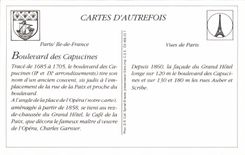 REPRO Paris Boulevard of the Nasturtiums