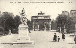 REPRO Paris Nevertheless of Merecie Carousel of Tileries