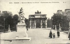 REPRO Paris Nevertheless of Mercie Carousel of Tileries