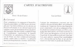 REPRO Paris Nevertheless of Mercie Carousel of Tileries